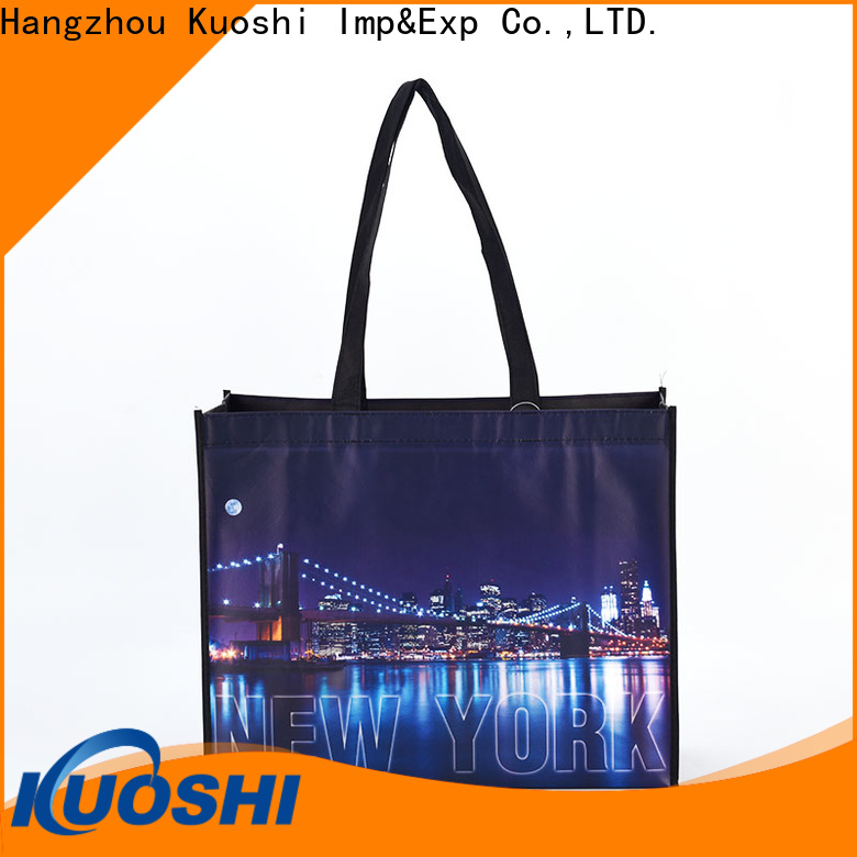 KUOSHI tote non woven suit bag manufacturers for school