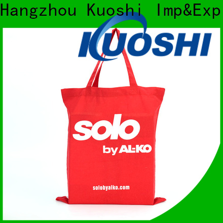 KUOSHI logo canvas womens bag for business for trade shows