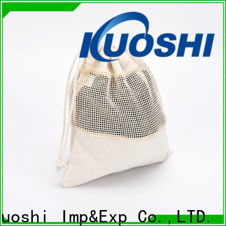 KUOSHI best small nylon mesh drawstring bags for vegetables