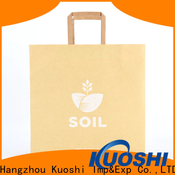 new brown paper bag company quality for food packaging
