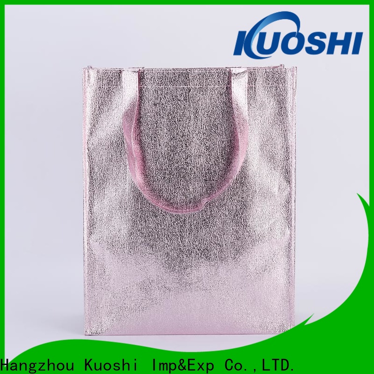 KUOSHI wholesale woven cotton bag for beach visit