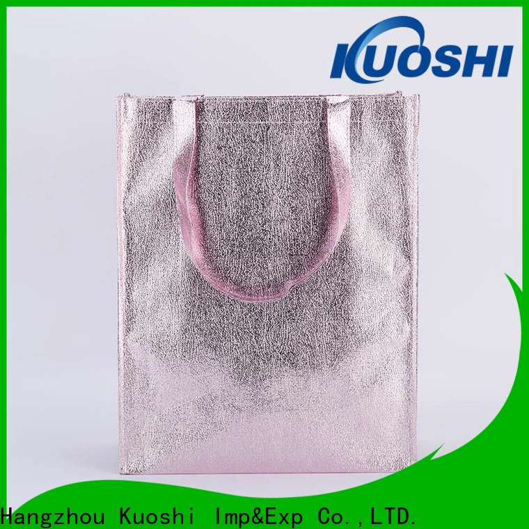 KUOSHI wholesale woven cotton bag for beach visit