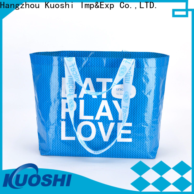 KUOSHI eco poly woven bags suppliers for business for events