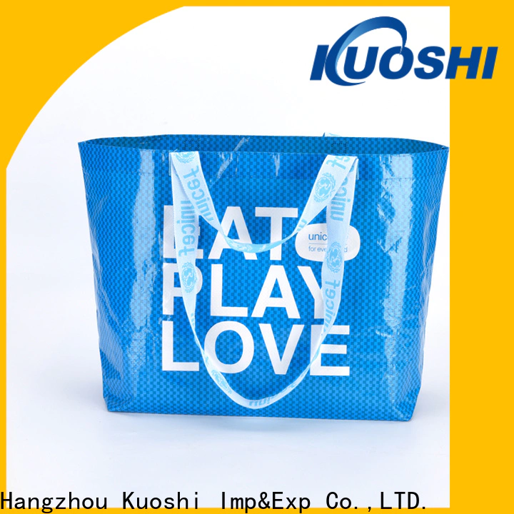 KUOSHI promotional pp bags price suppliers for office work