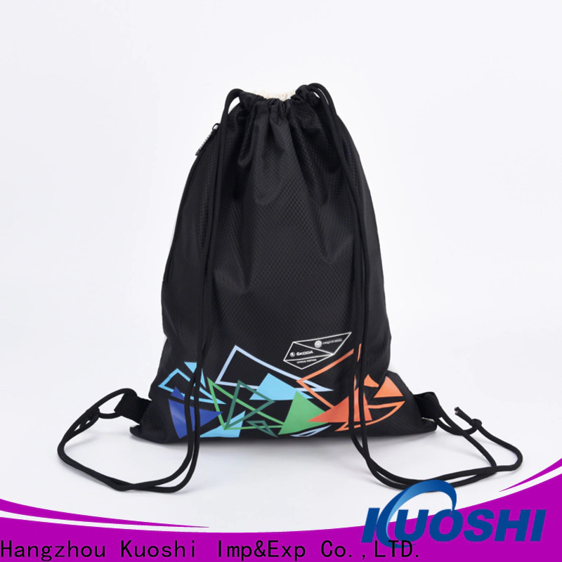 high-quality promo drawstring bags polyester manufacturers for gym