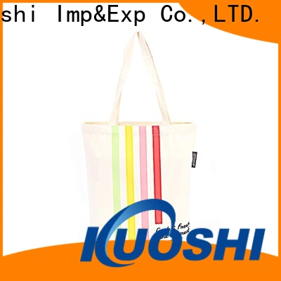 KUOSHI best custom canvas shopping bags for events