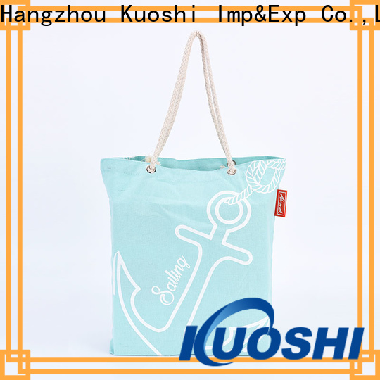 KUOSHI bag white canvas tote bags bulk for shopping