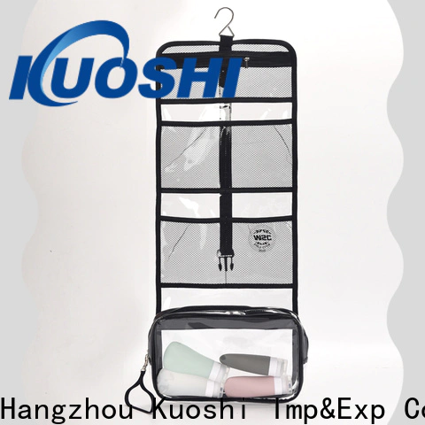 KUOSHI toiletry clear pvc bag wholesale for business for girl