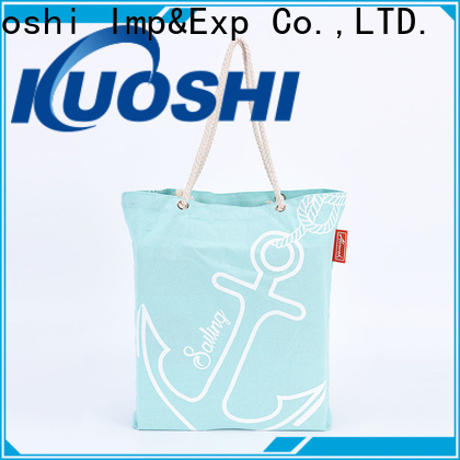 KUOSHI best white canvas drawstring bags for business for shopping