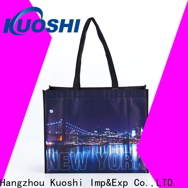 KUOSHI wholesale non woven fabric d cut bags supply for shopping