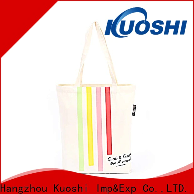 KUOSHI custom canvas bag printing for office work