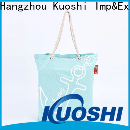 KUOSHI white personalised shopping bags factory for trade shows