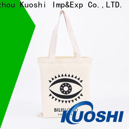 KUOSHI high-quality small canvas bags to decorate suppliers for shopping