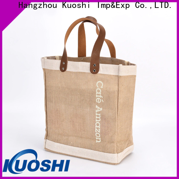 KUOSHI high-quality jute favour bags suppliers for marketing