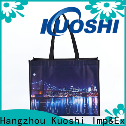 KUOSHI new types of non woven bags factory for park