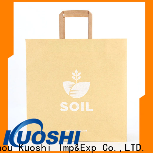 KUOSHI top large brown paper bags for business for supermarket