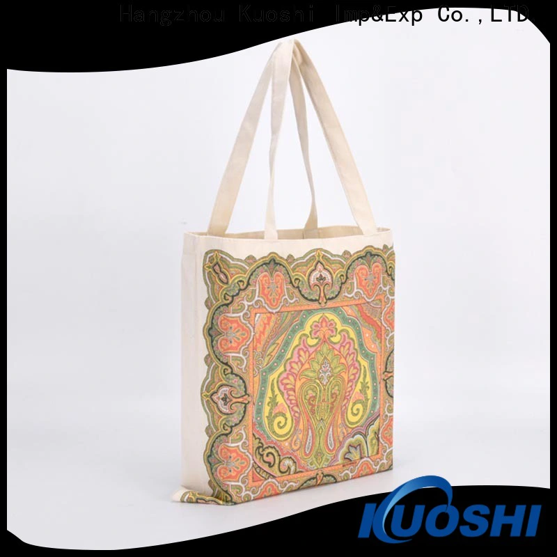 KUOSHI shopping canvas pouch bag for park