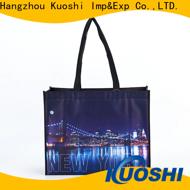 KUOSHI color non woven fabric bags manufacturer suppliers for school