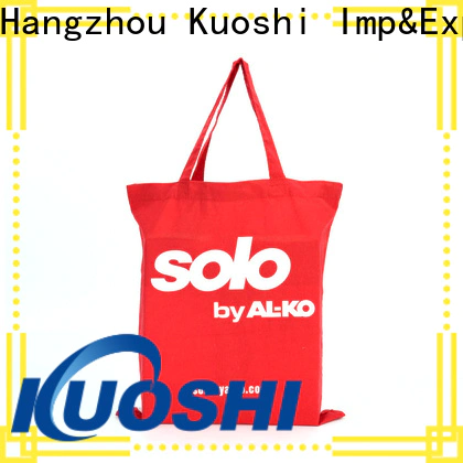 KUOSHI best cotton and canvas bags supply for school