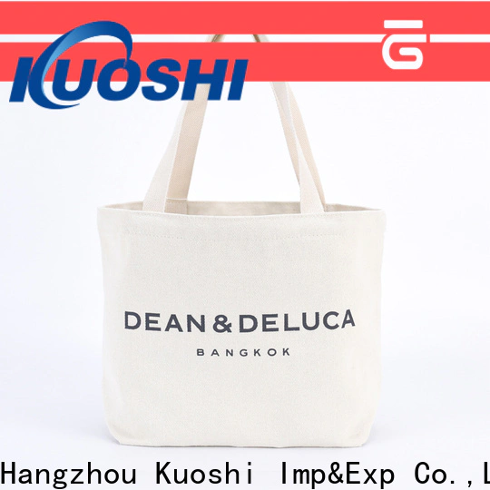 KUOSHI bags blank canvas bag factory for park
