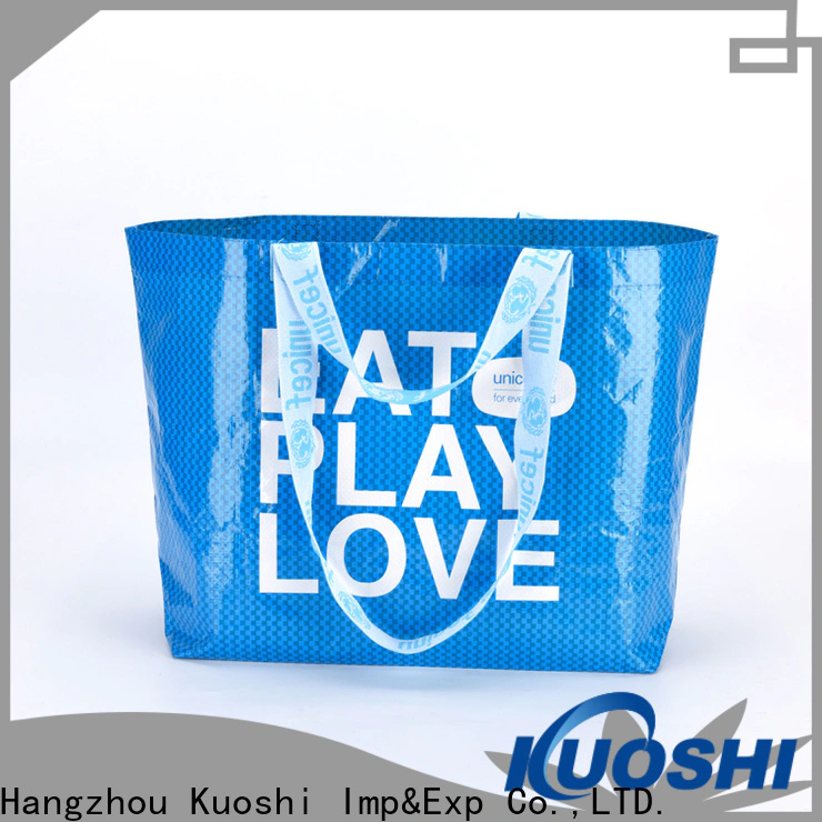 KUOSHI high-quality pp bag manufacturer for daily activities