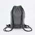 KUOSHI top green drawstring backpack for gym