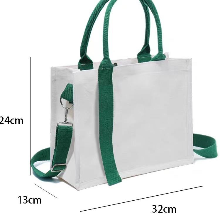 OEM ODM kuoshi tote bag with zipper printed gift Promotion custom canvas totebag with logo cotton packing