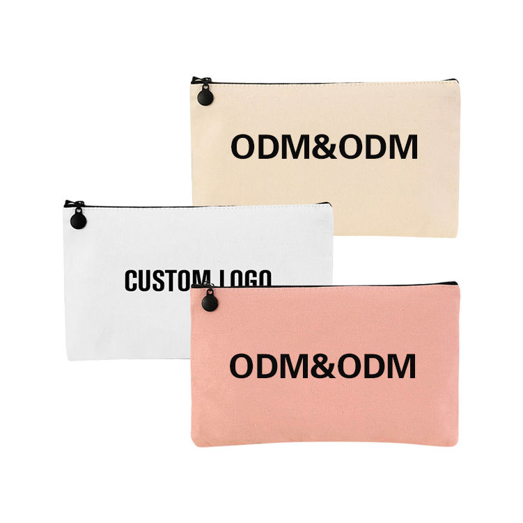 Customized Logo Professional Case Summer Shopping Necessaries Zipper Stand Cosmetic Bags for Women