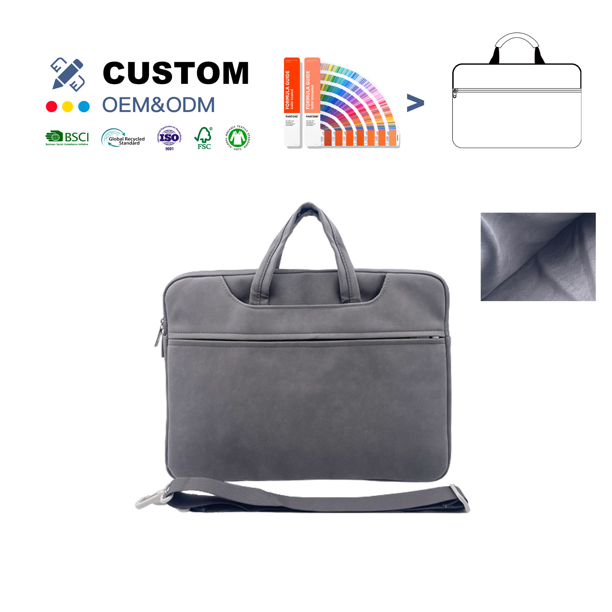 Wholesale High Quality Waterproof 14 Inch 15 Inch 17 Inch Travel Laptop Bags With Logo