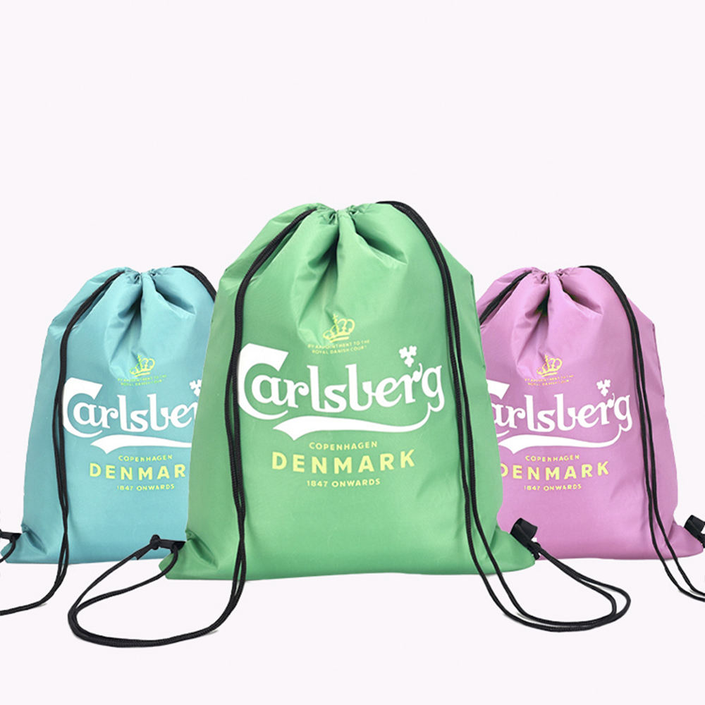 Best Selling All Kind Color Sport Gym Drawstring Bag for Outdoor Use with Custom Logo