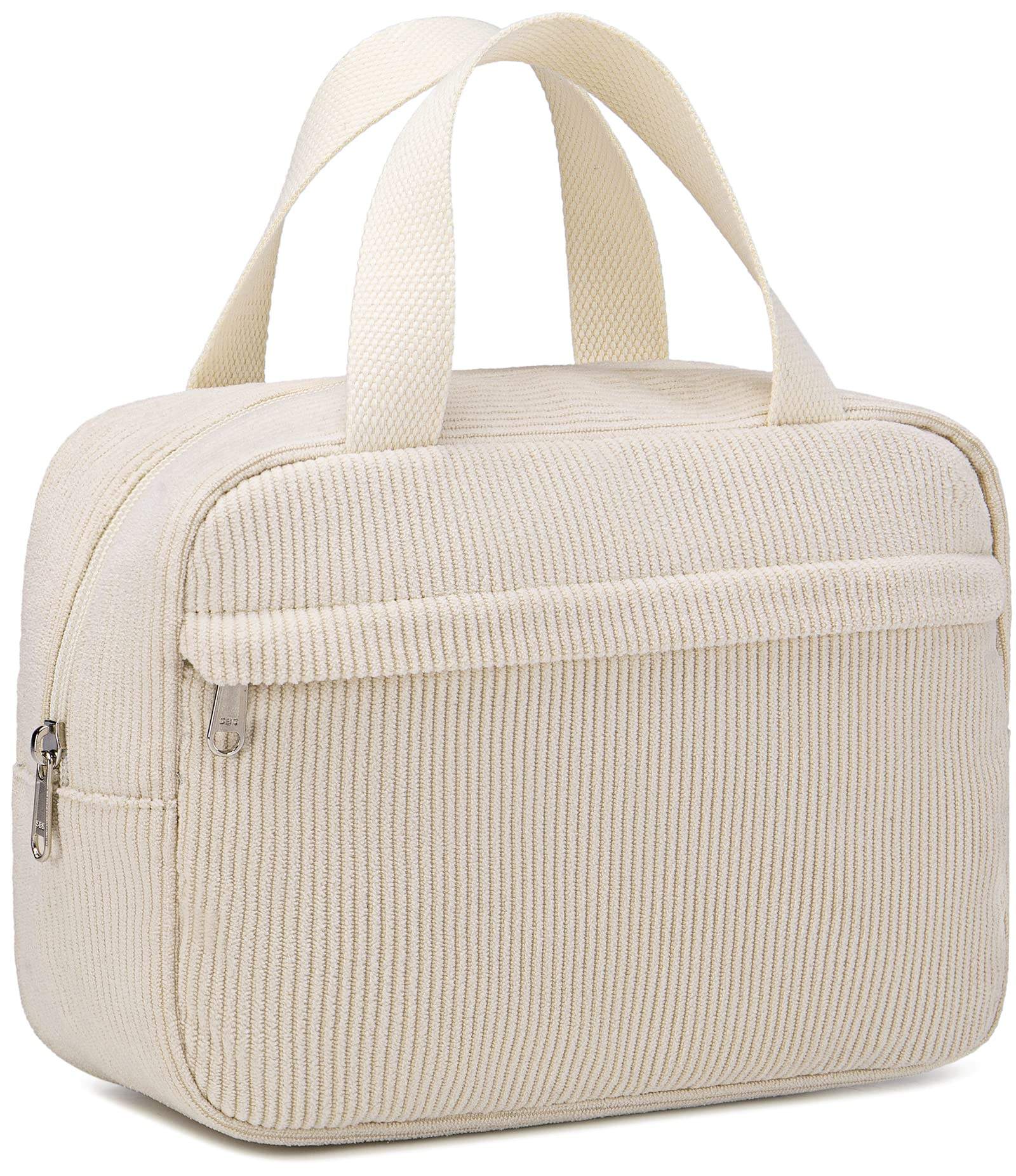Factory Price Custom Multi-Function Makeup Bag Travel Tote Corduroy Cosmetic Bag