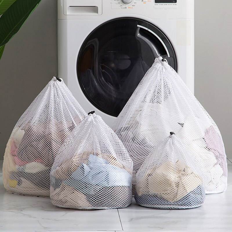Factory Price Wholesale Reusable Mesh Zipper Custom Mesh Clothing Washing Bags