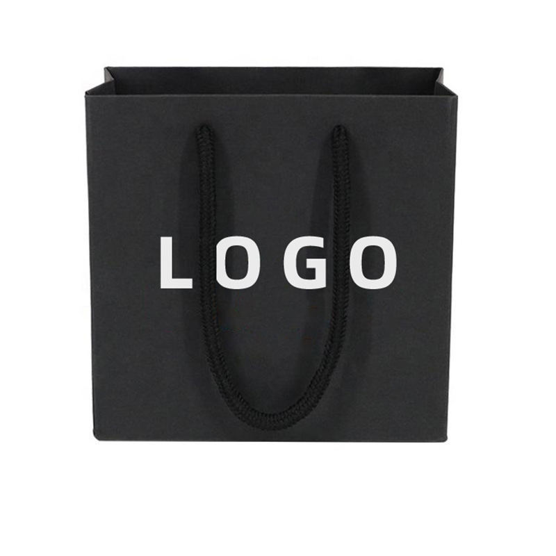 Wholesale Custom Oem Luxury Cardboard Christmas Happy Birthday Paper Gift Bags With Handles