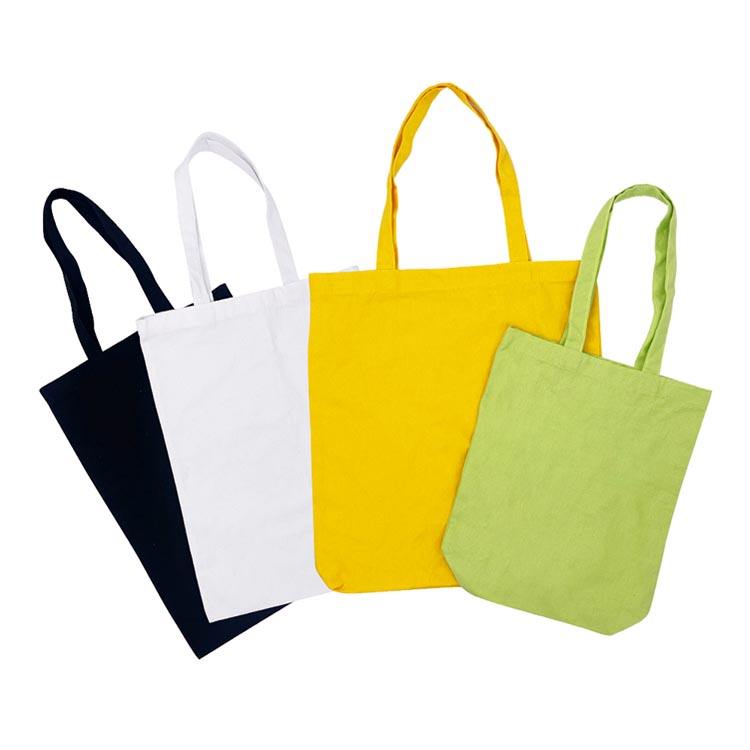 Large Eco Friendly Canvas Cloth Tote Shopper Crossbody Bags Wth Custom Printed Logo