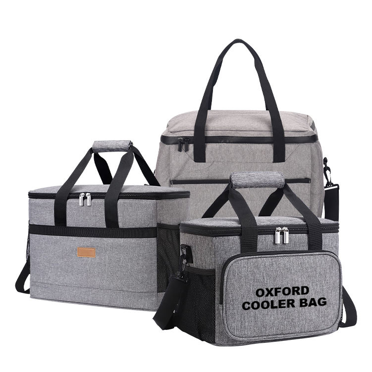 custom insulated foldable cooler bag with wheels