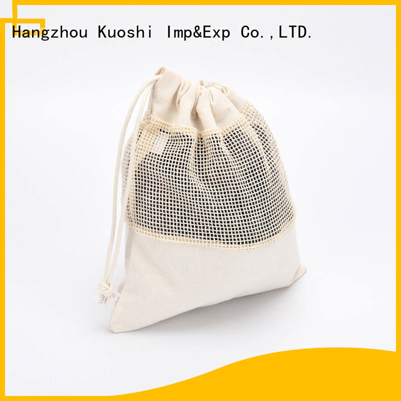 KUOSHI vegetable heavy duty mesh bag for business for supermarket