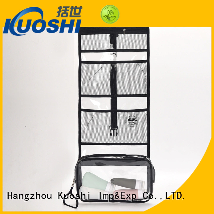 KUOSHI cosmetic pvc gift bag suppliers for travel