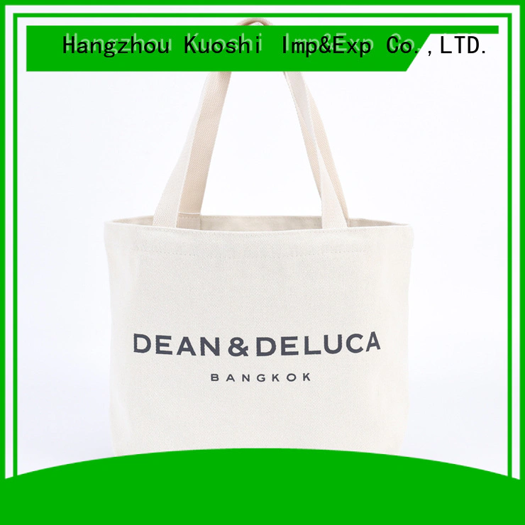 KUOSHI eco sturdy canvas tote suppliers for office work