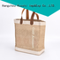 KUOSHI heavy reusable jute shopping bags supply for vegetables